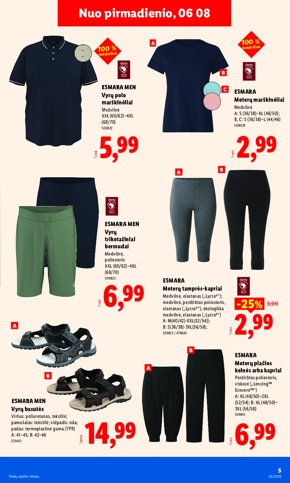 Lidl ne maisto prekių leidinys – 5 psl.
