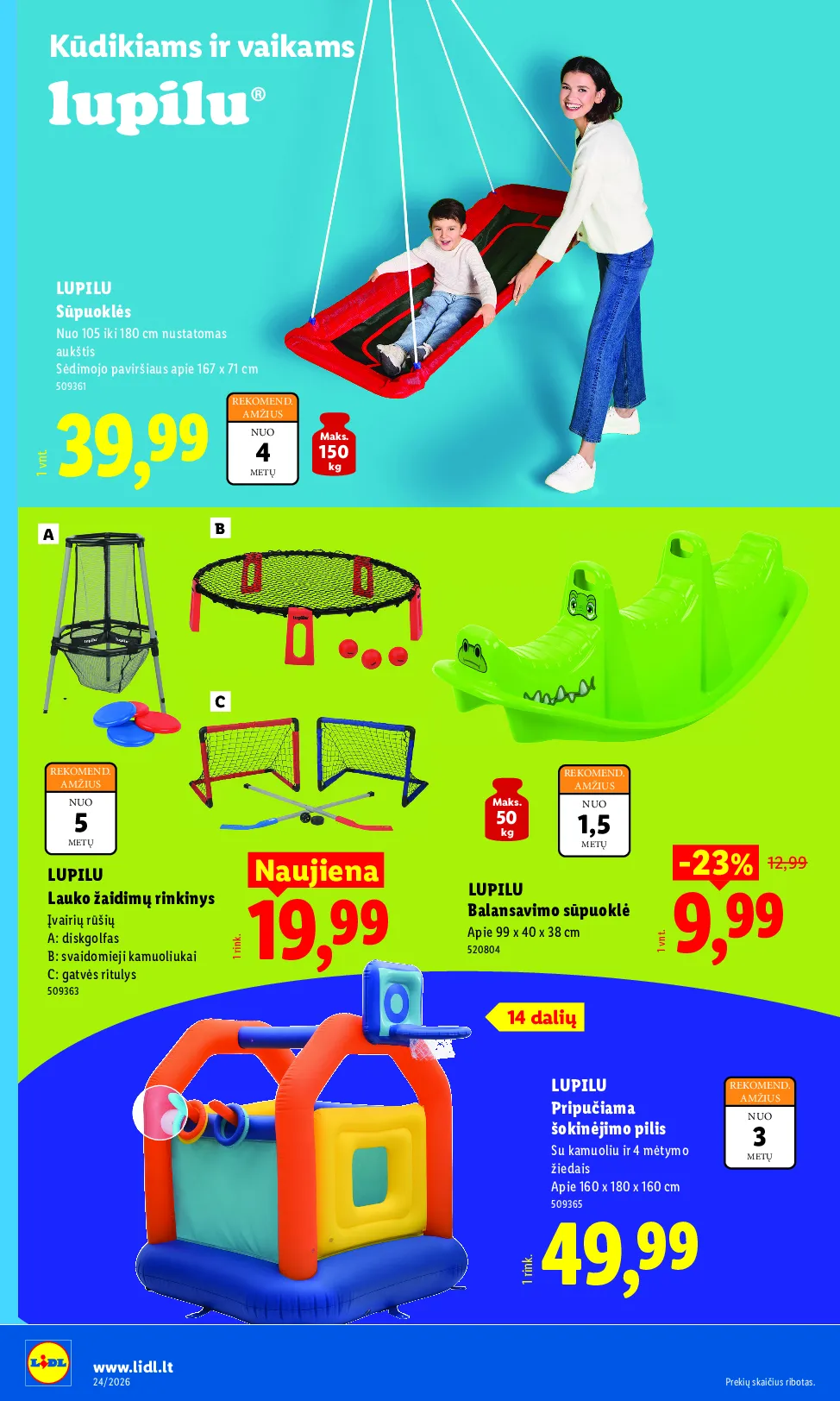 Lidl ne maisto prekių leidinys – 8 psl.
