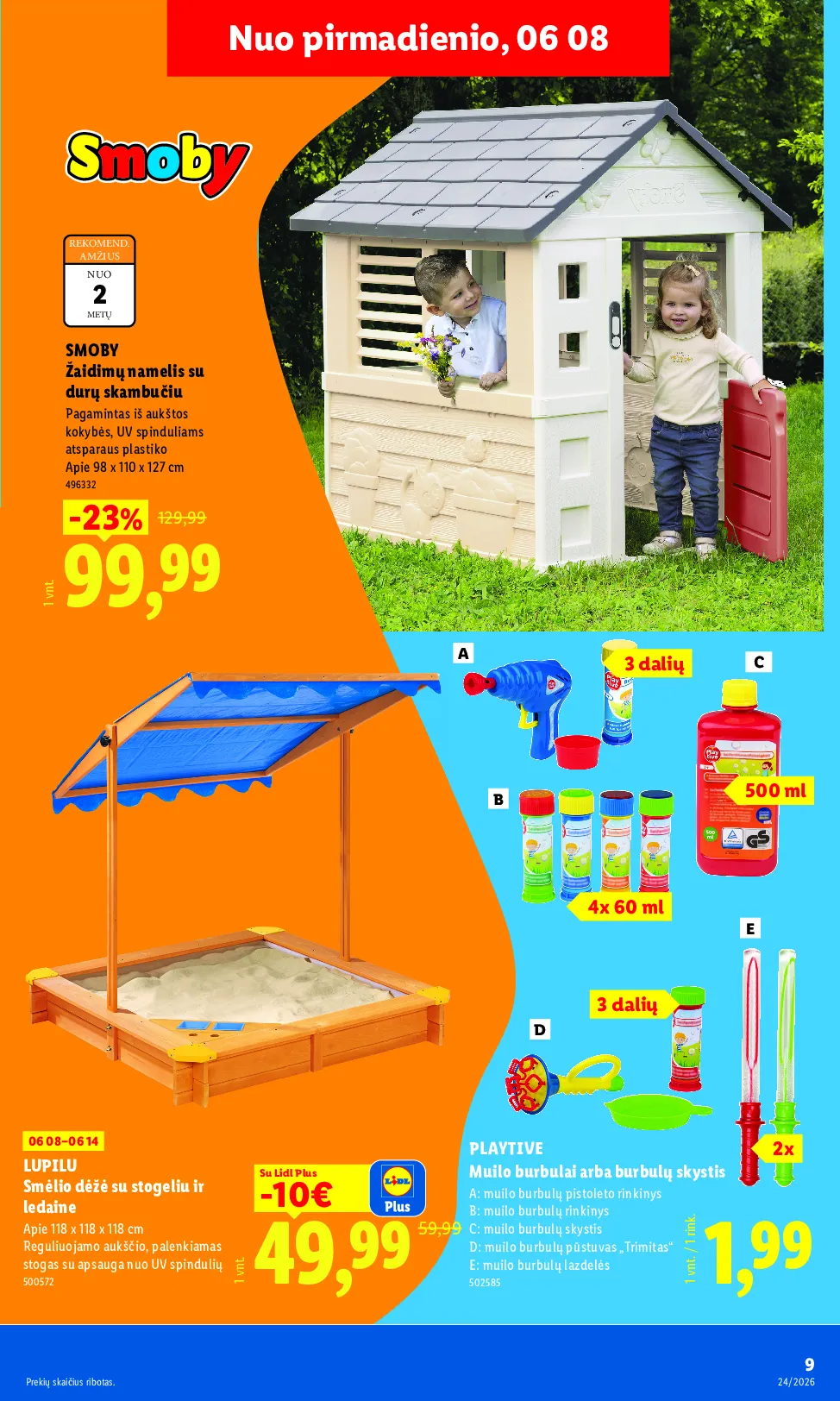 Lidl ne maisto prekių leidinys – 9 psl.