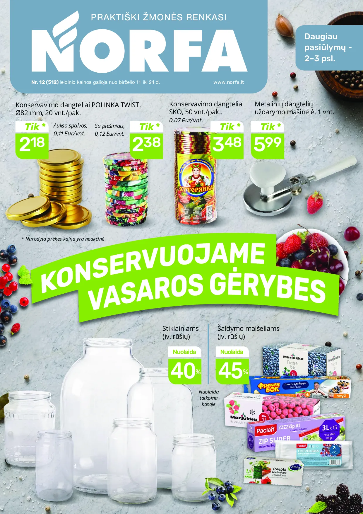 Norfa naujas leidinys – 1 psl.