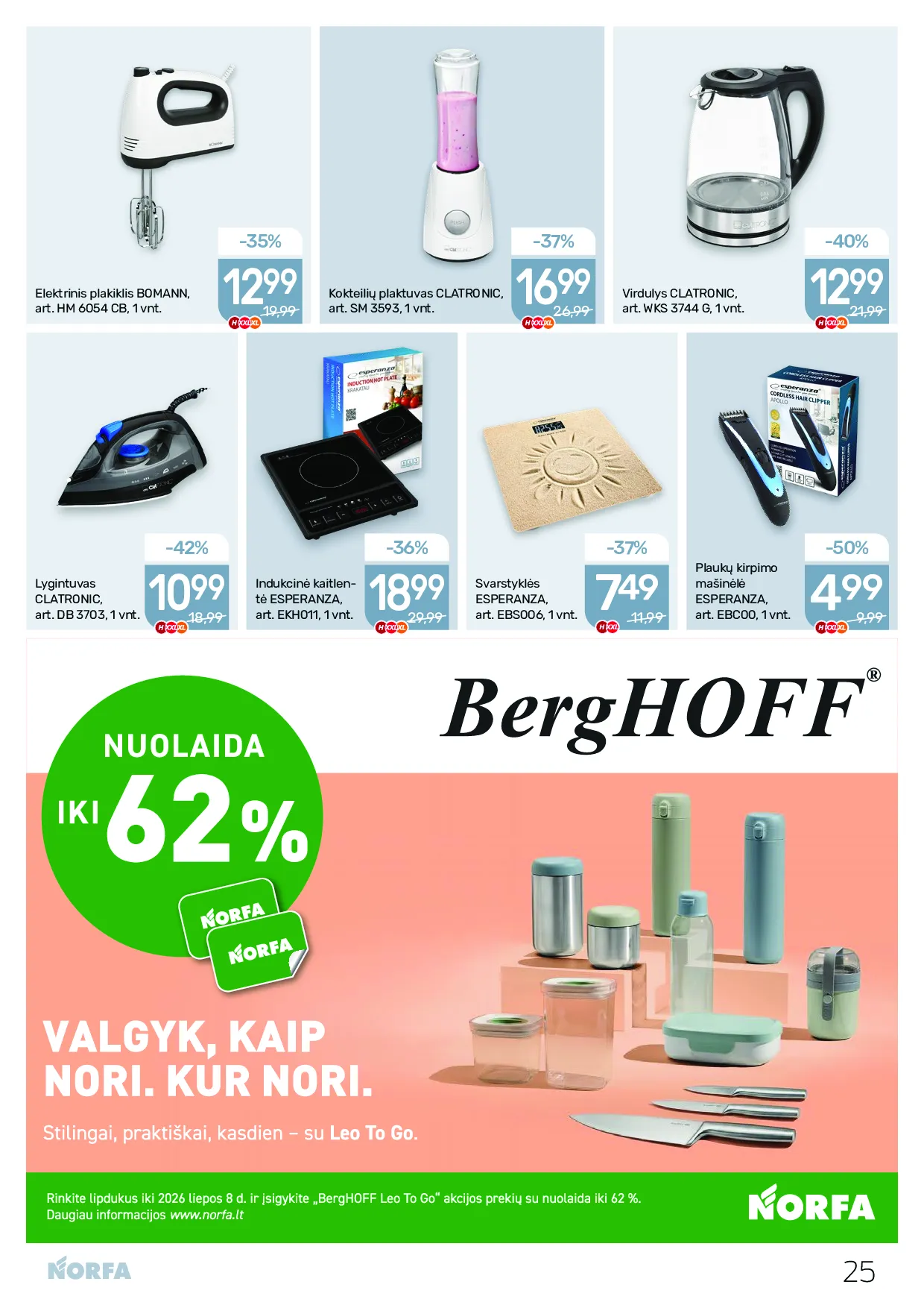 Norfa naujas leidinys – 25 psl.