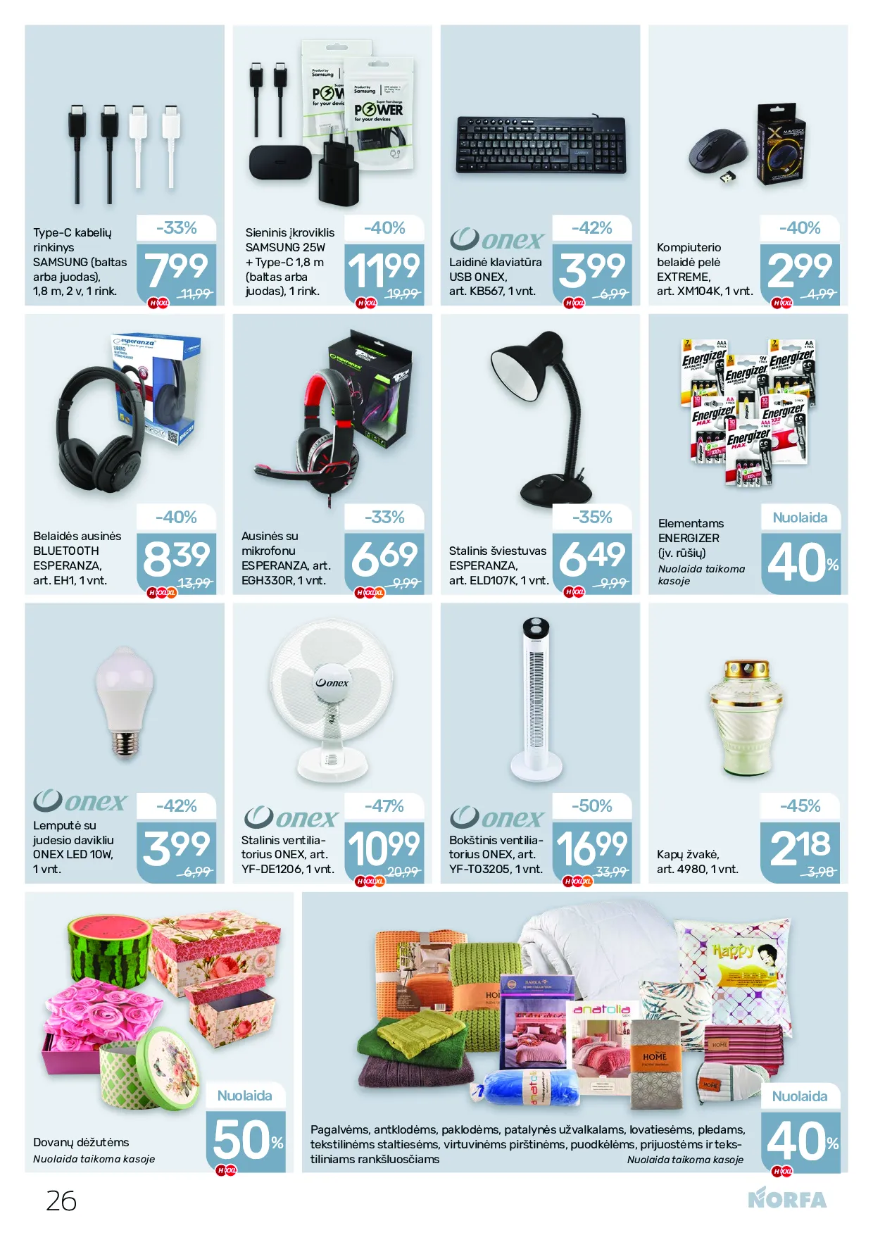 Norfa naujas leidinys – 26 psl.