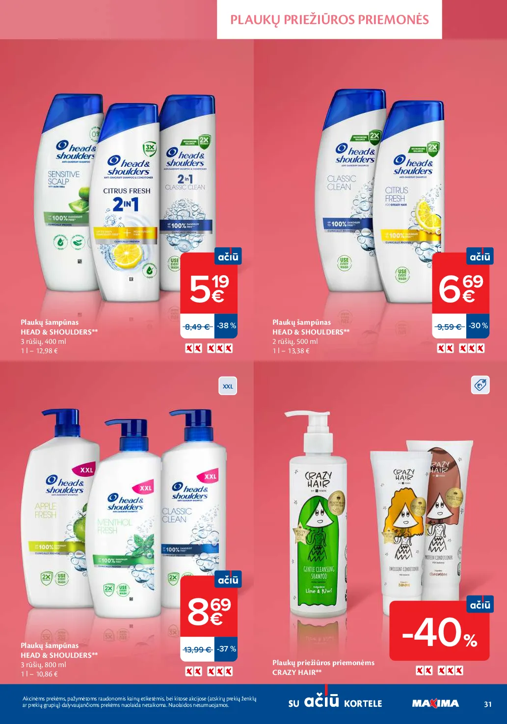 Maxima grožio mugė – 31 psl.
