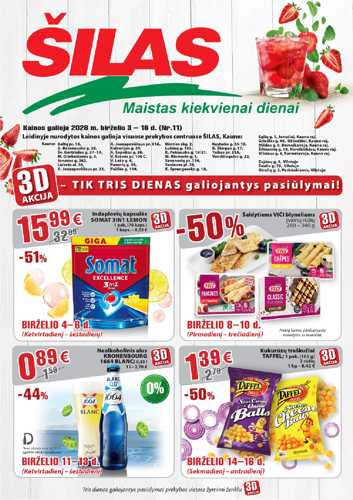 Šilas leidinys – 1 psl.