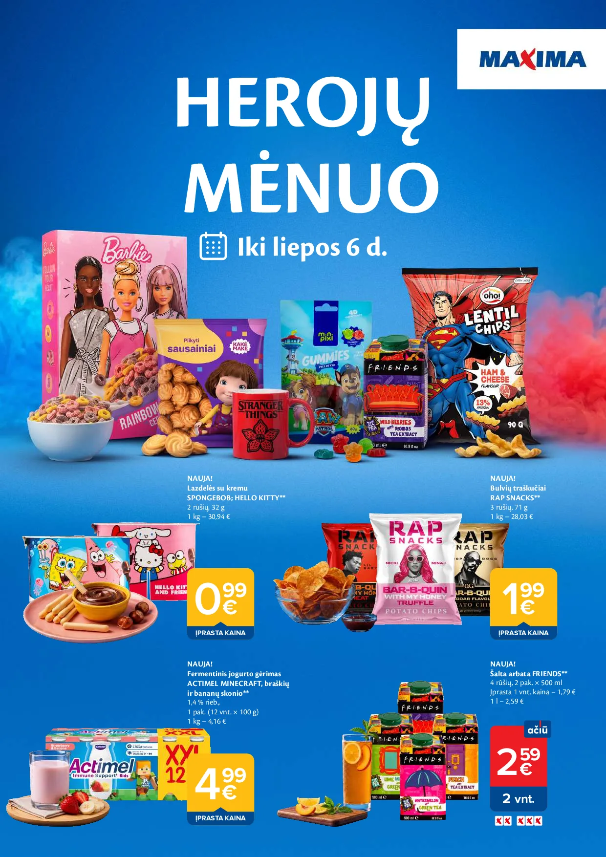 Maxima herojų mėnuo – 1 psl.