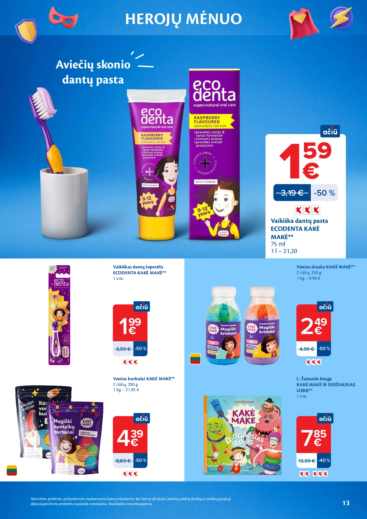 Maxima herojų mėnuo – 13 psl.