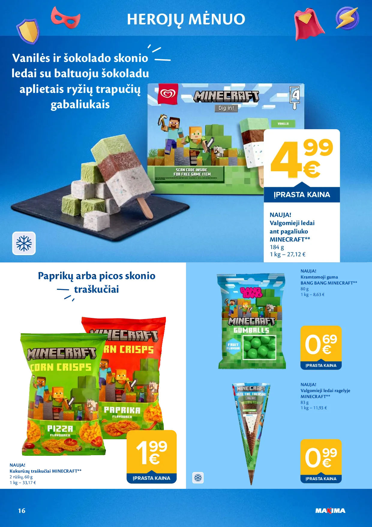 Maxima herojų mėnuo – 16 psl.