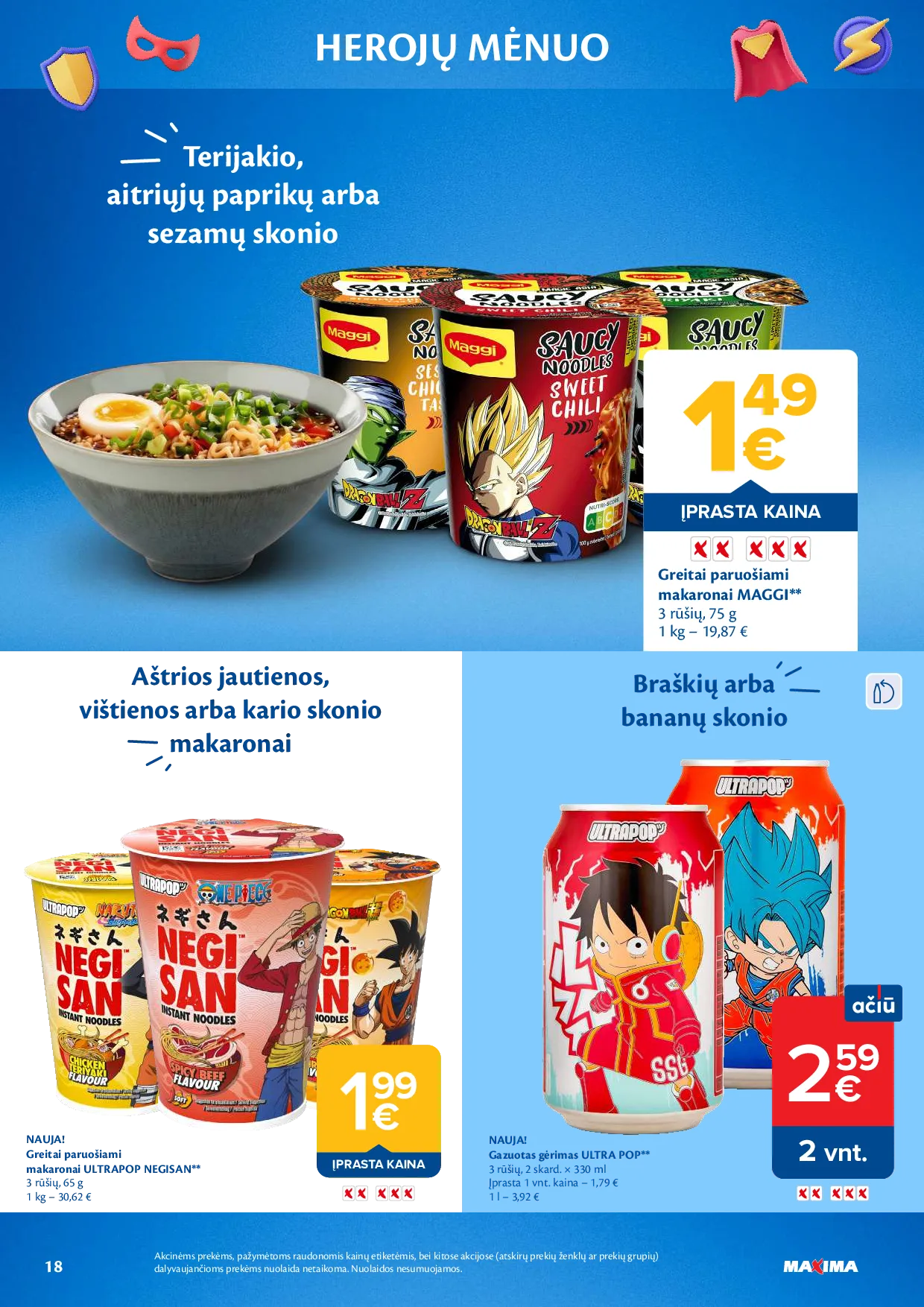 Maxima herojų mėnuo – 18 psl.