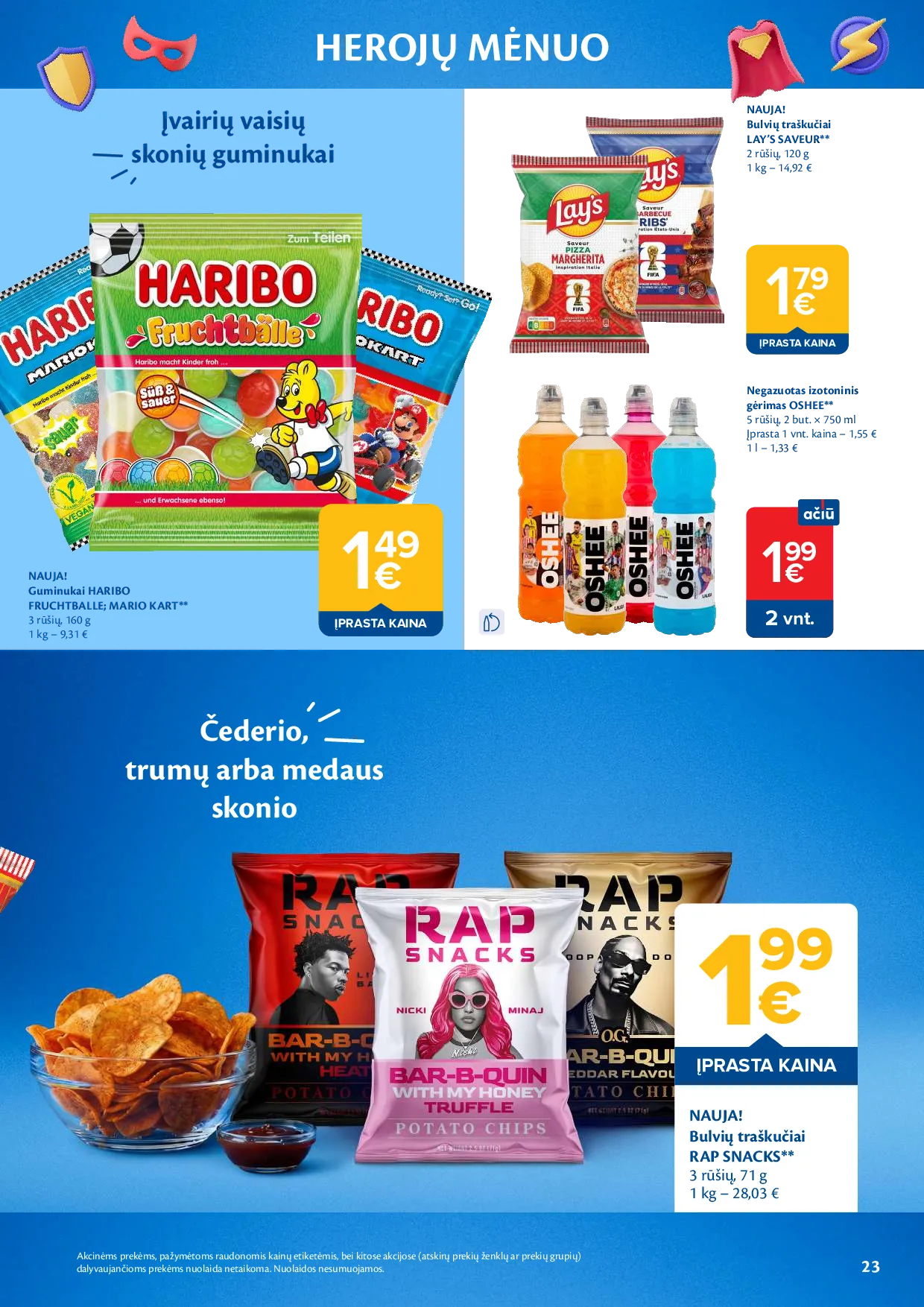Maxima herojų mėnuo – 23 psl.