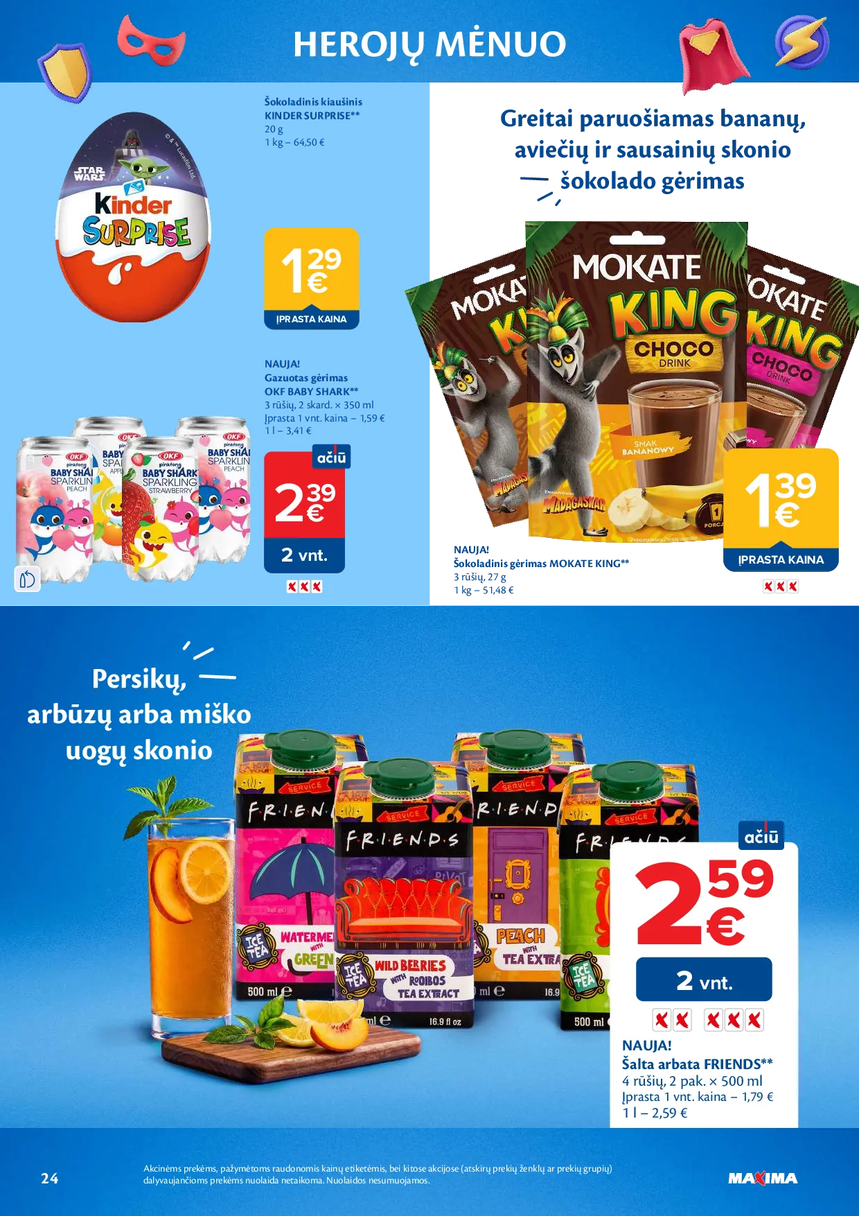 Maxima herojų mėnuo – 24 psl.