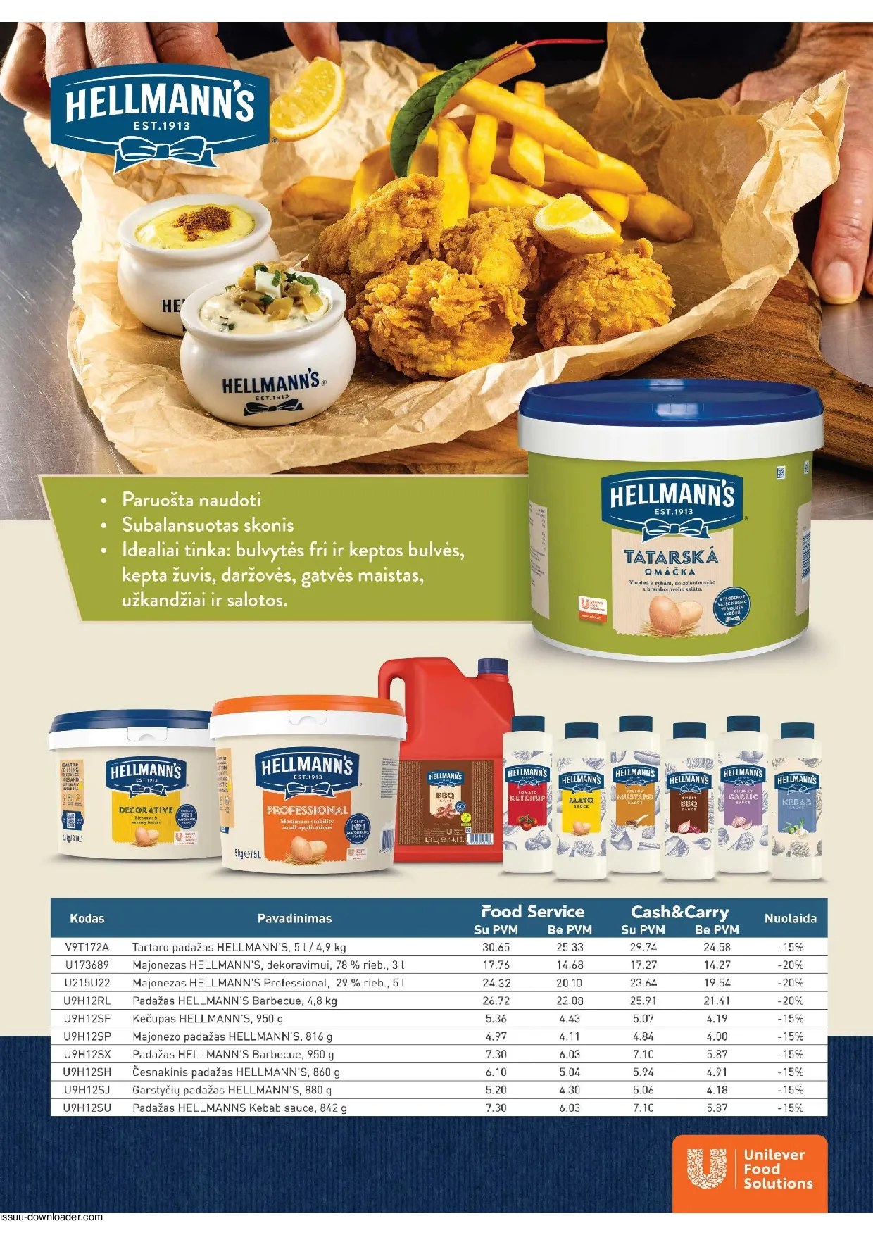 PROMO Cash&Carry maisto akcijų leidinys – 7 psl.