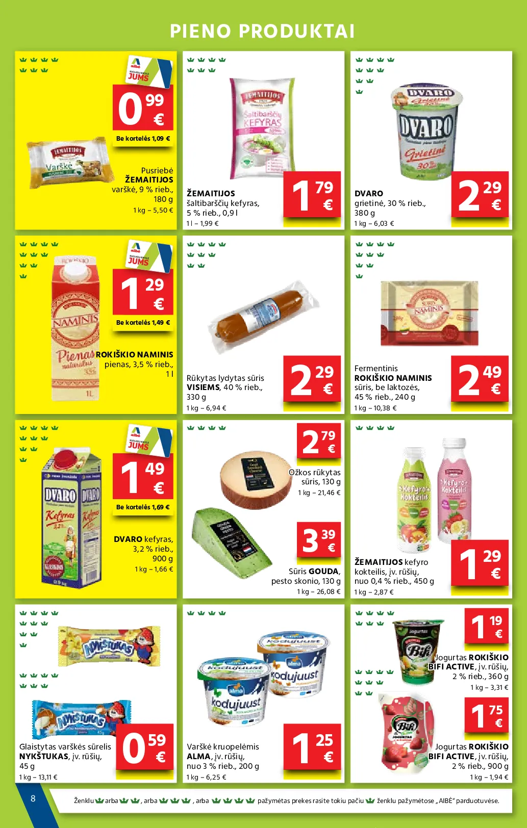 Aibė naujas leidinys – 8 psl.