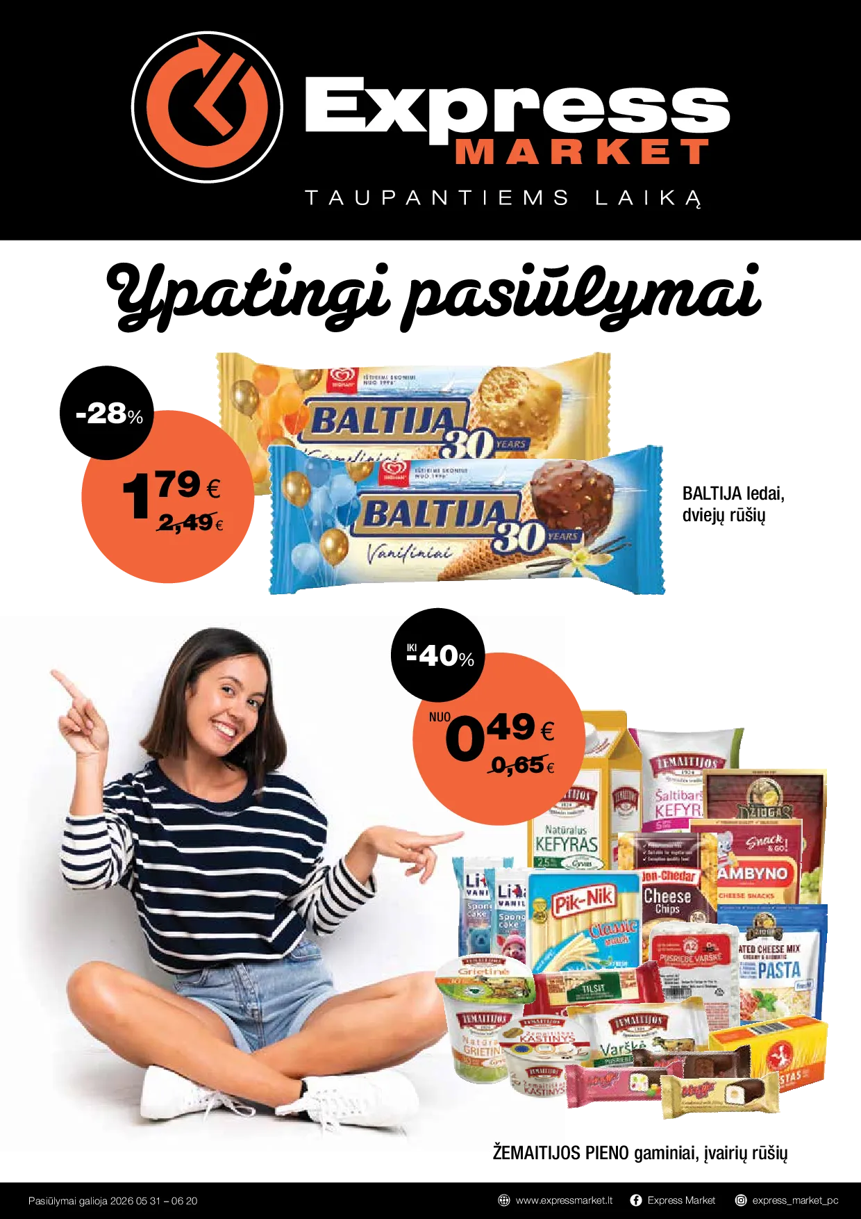 Express Market leidinys – 1 psl.