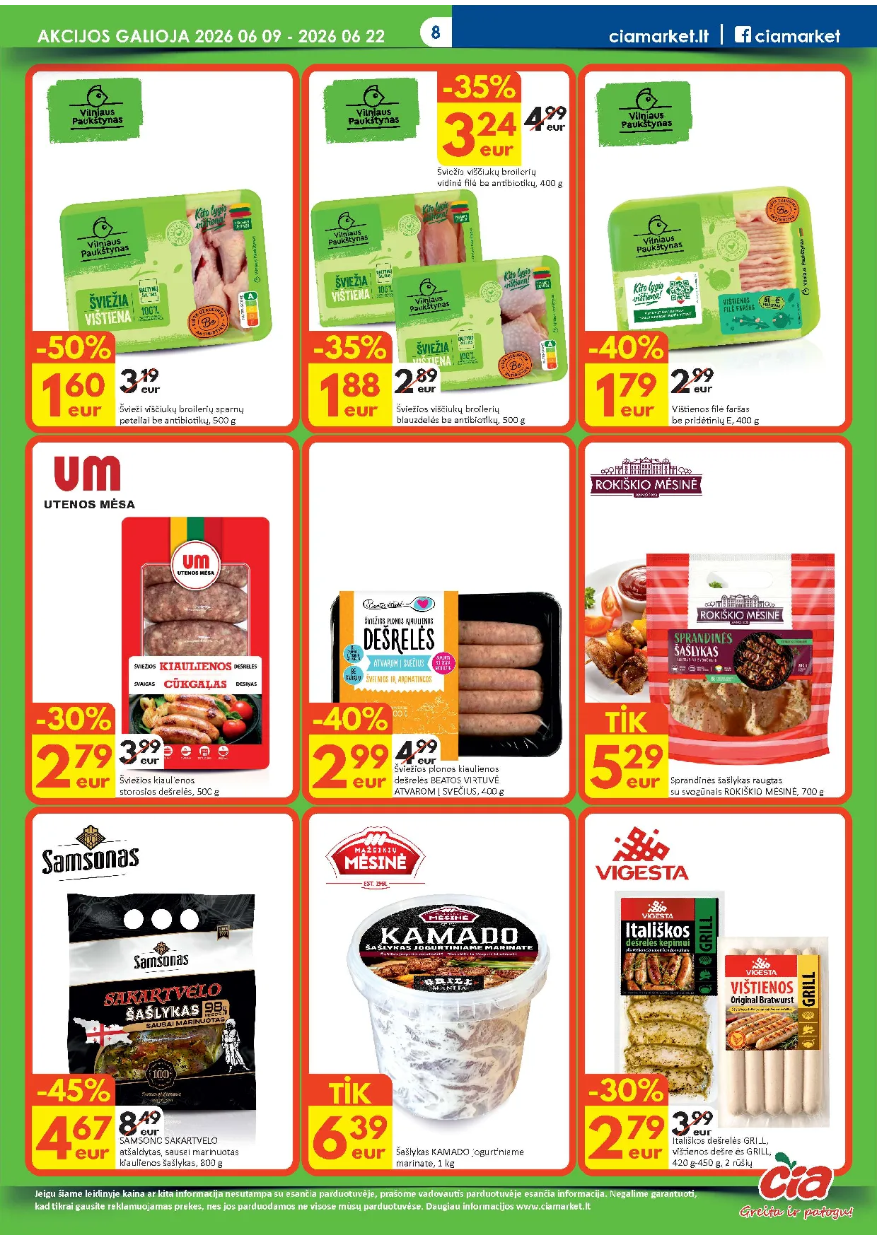 Čia leidinys – 8 psl.