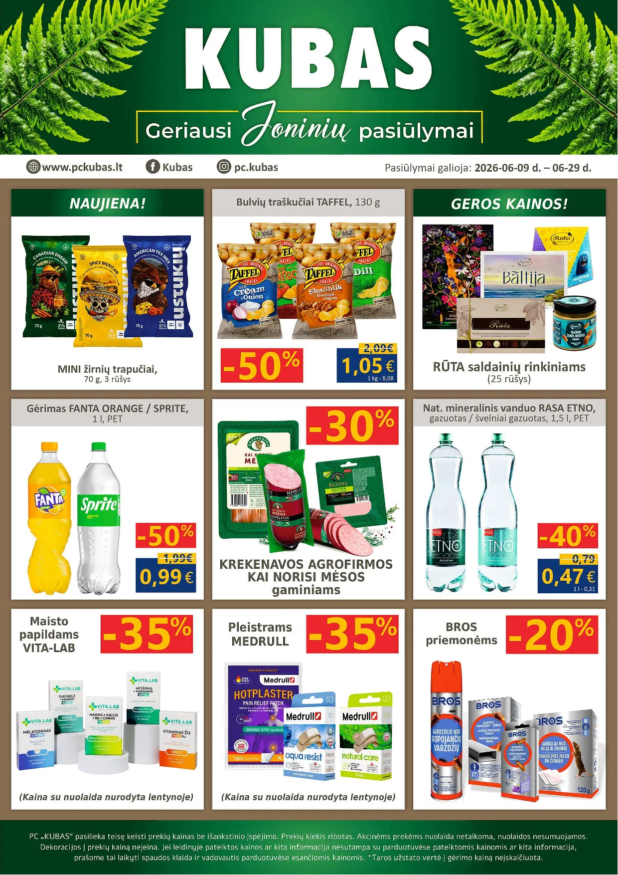 Kubas leidinys – 1 psl.