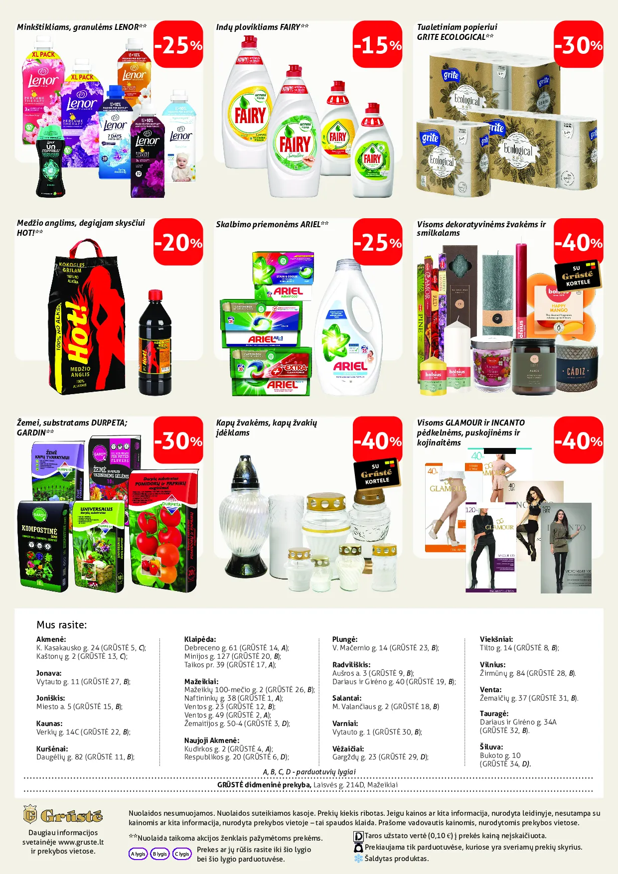 Grūstė leidinys – 12 psl.