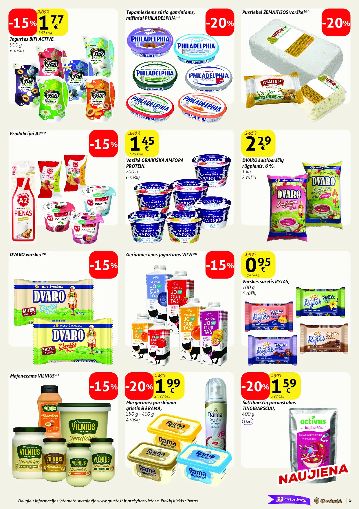 Grūstė leidinys – 5 psl.