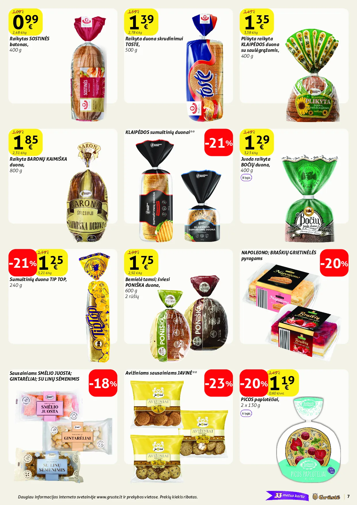 Grūstė leidinys – 7 psl.