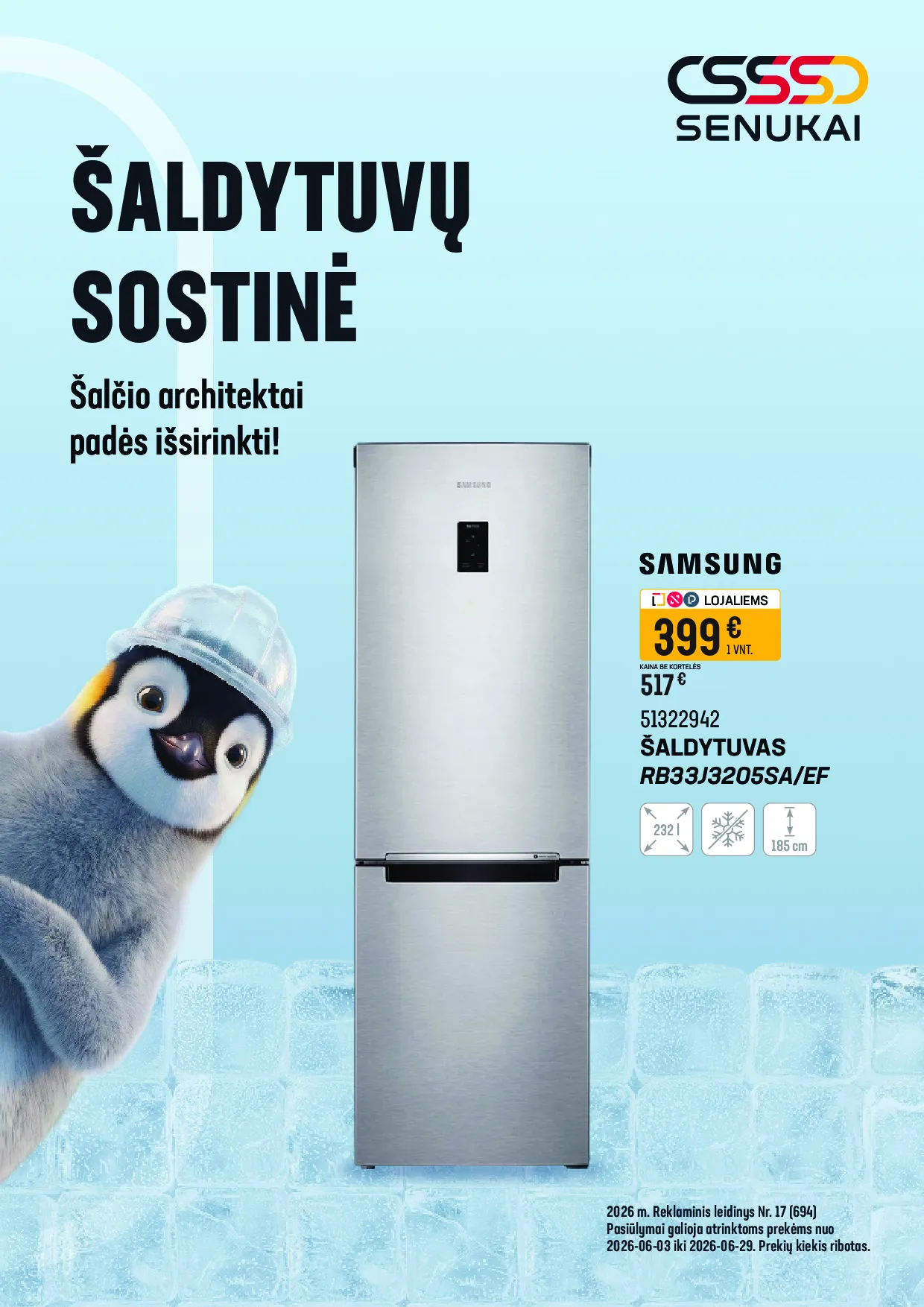 Senukai leidinys – 1 psl.