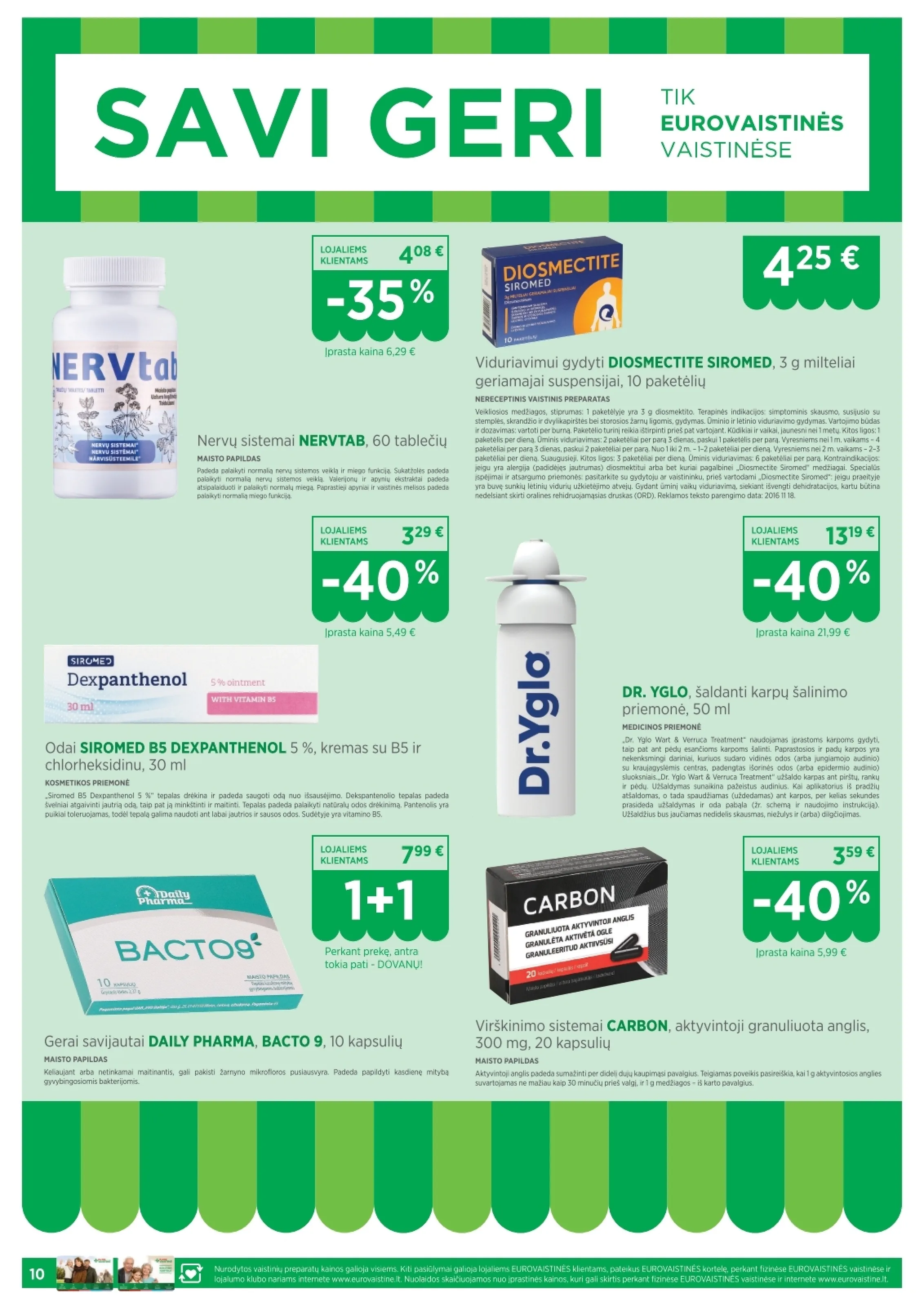 Eurovaistinė leidinys – 10 psl.