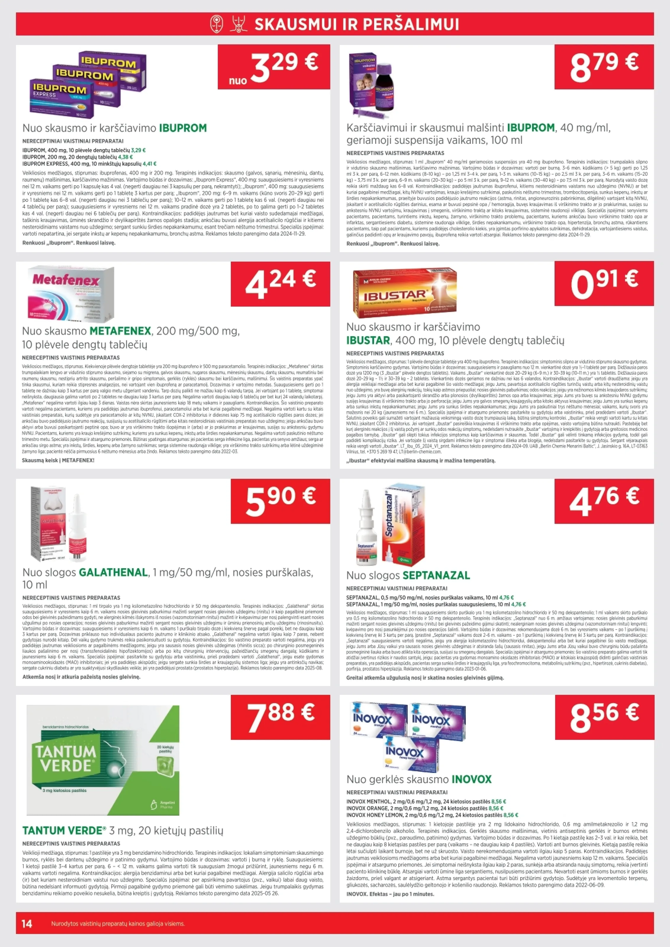 Eurovaistinė leidinys – 14 psl.