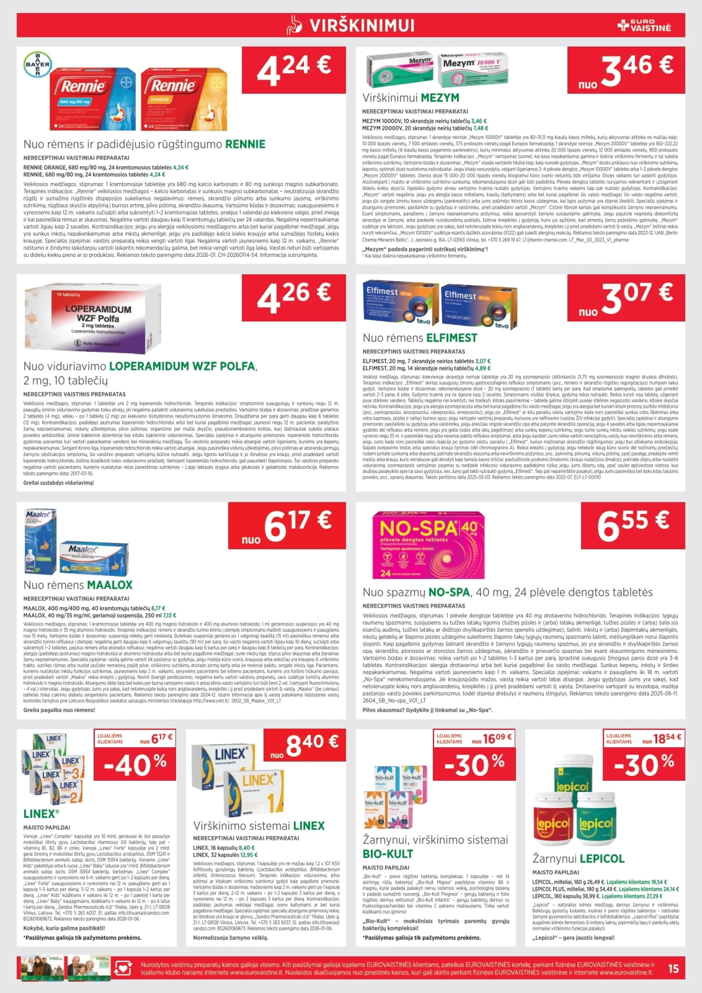 Eurovaistinė leidinys – 15 psl.
