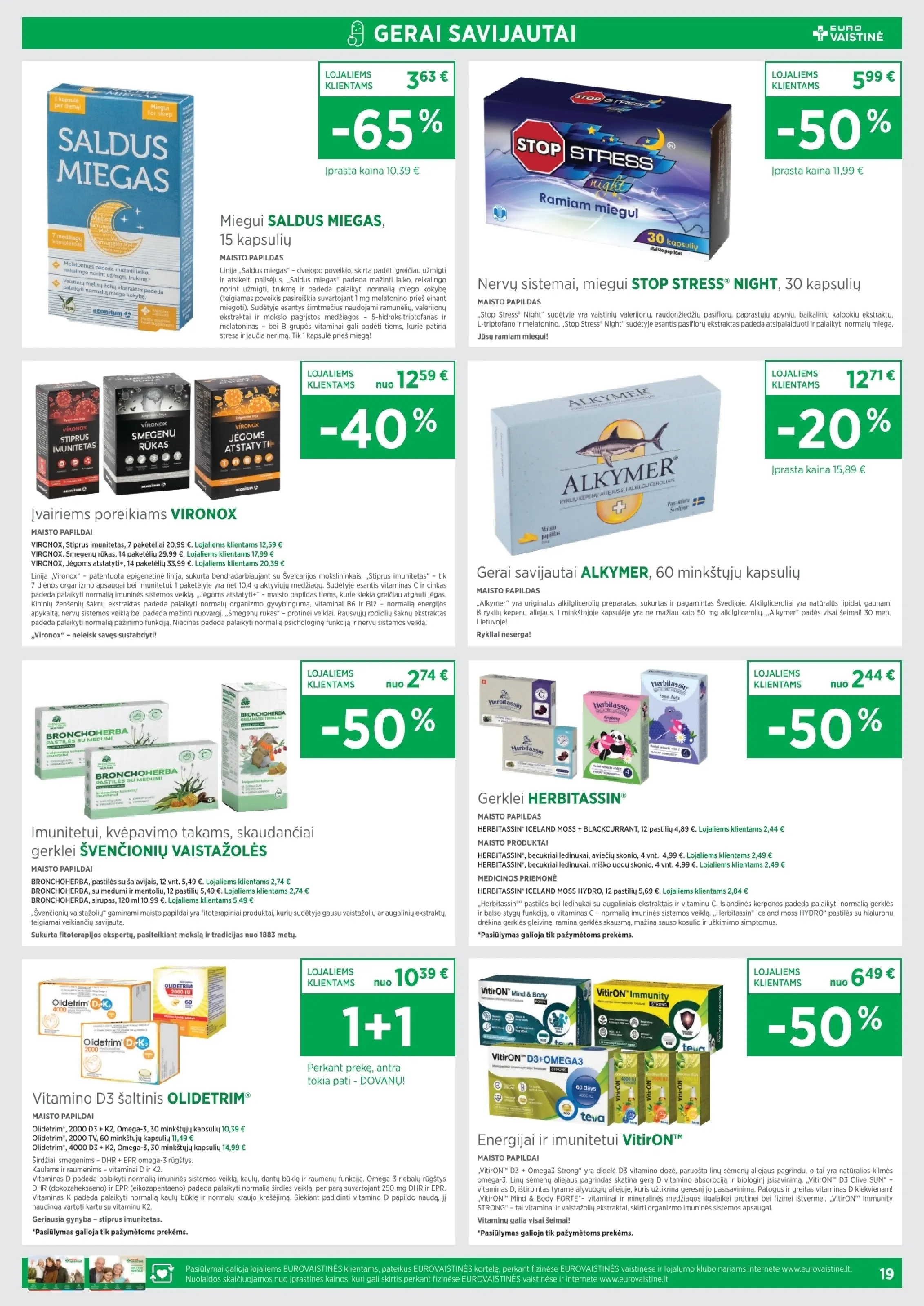 Eurovaistinė leidinys – 19 psl.