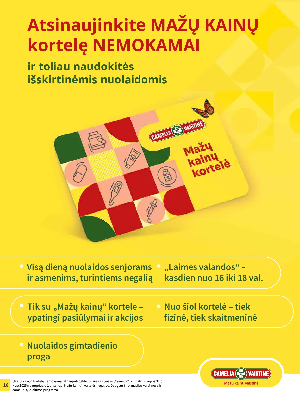 Camelia leidinys – 18 psl.