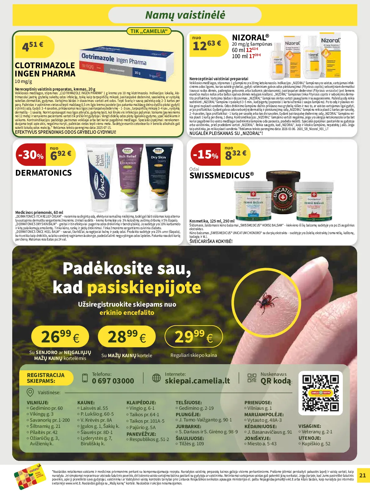 Camelia leidinys – 21 psl.