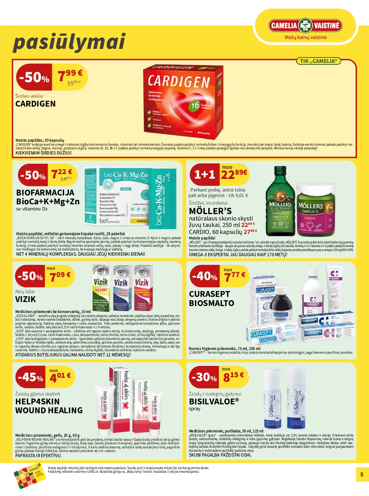 Camelia leidinys – 5 psl.