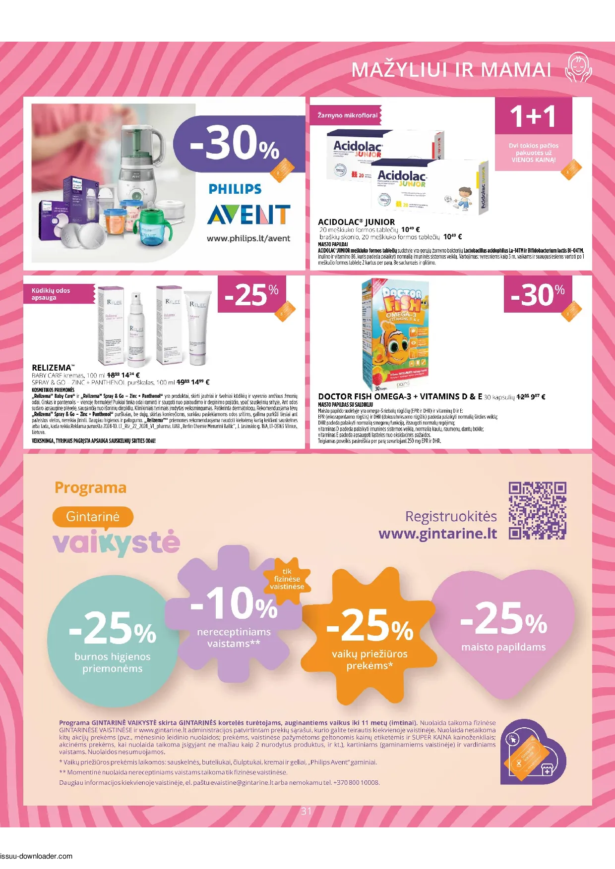 Gintarinės vaistinės leidinys – 31 psl.