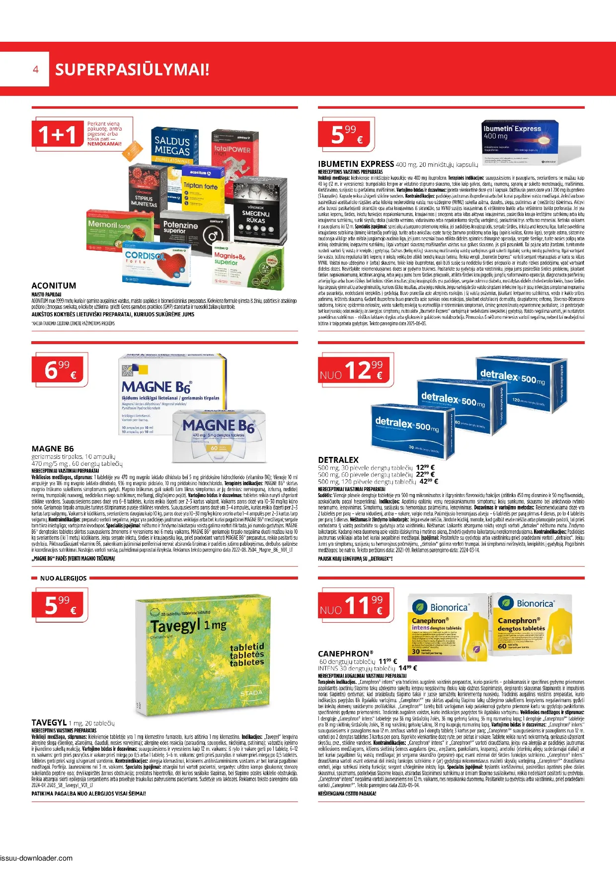 Gintarinės vaistinės leidinys – 4 psl.