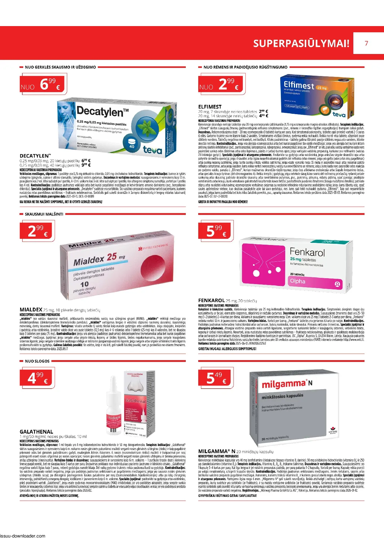 Gintarinės vaistinės leidinys – 7 psl.