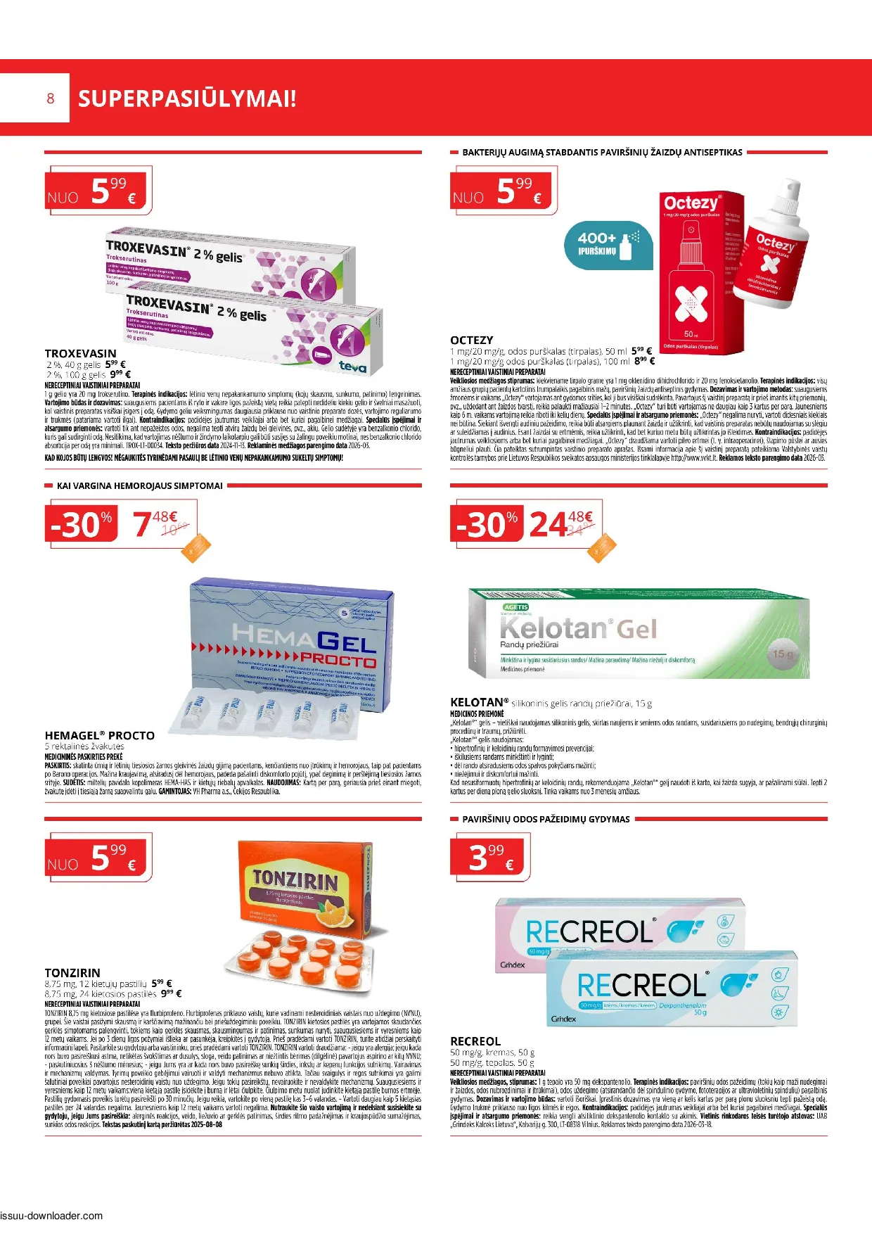 Gintarinės vaistinės leidinys – 8 psl.