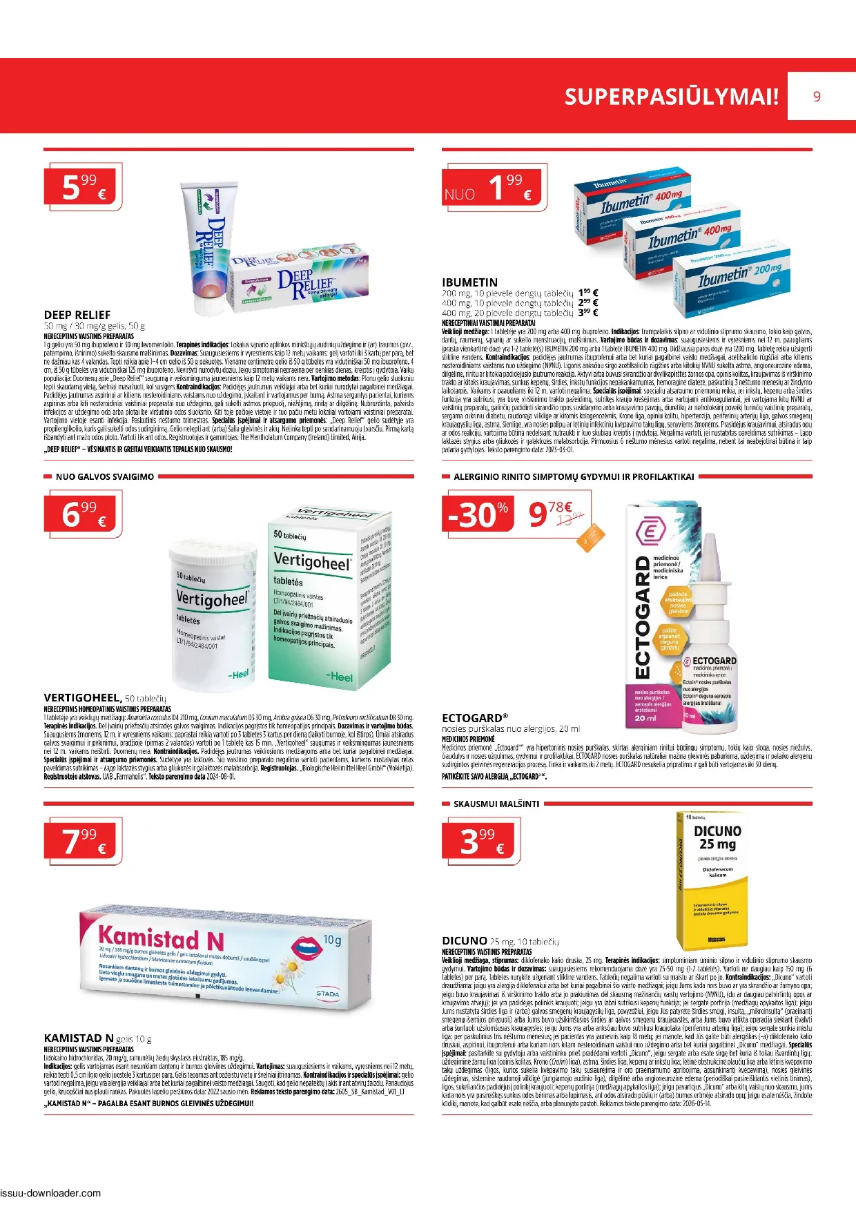 Gintarinės vaistinės leidinys – 9 psl.