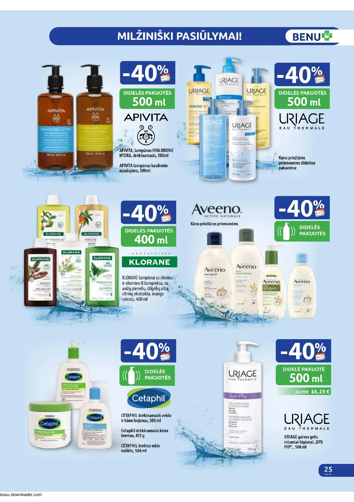 Benu leidinys – 25 psl.