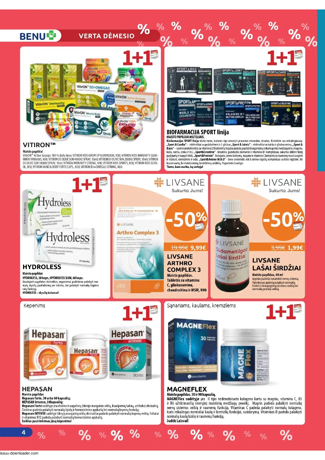 Benu leidinys – 4 psl.