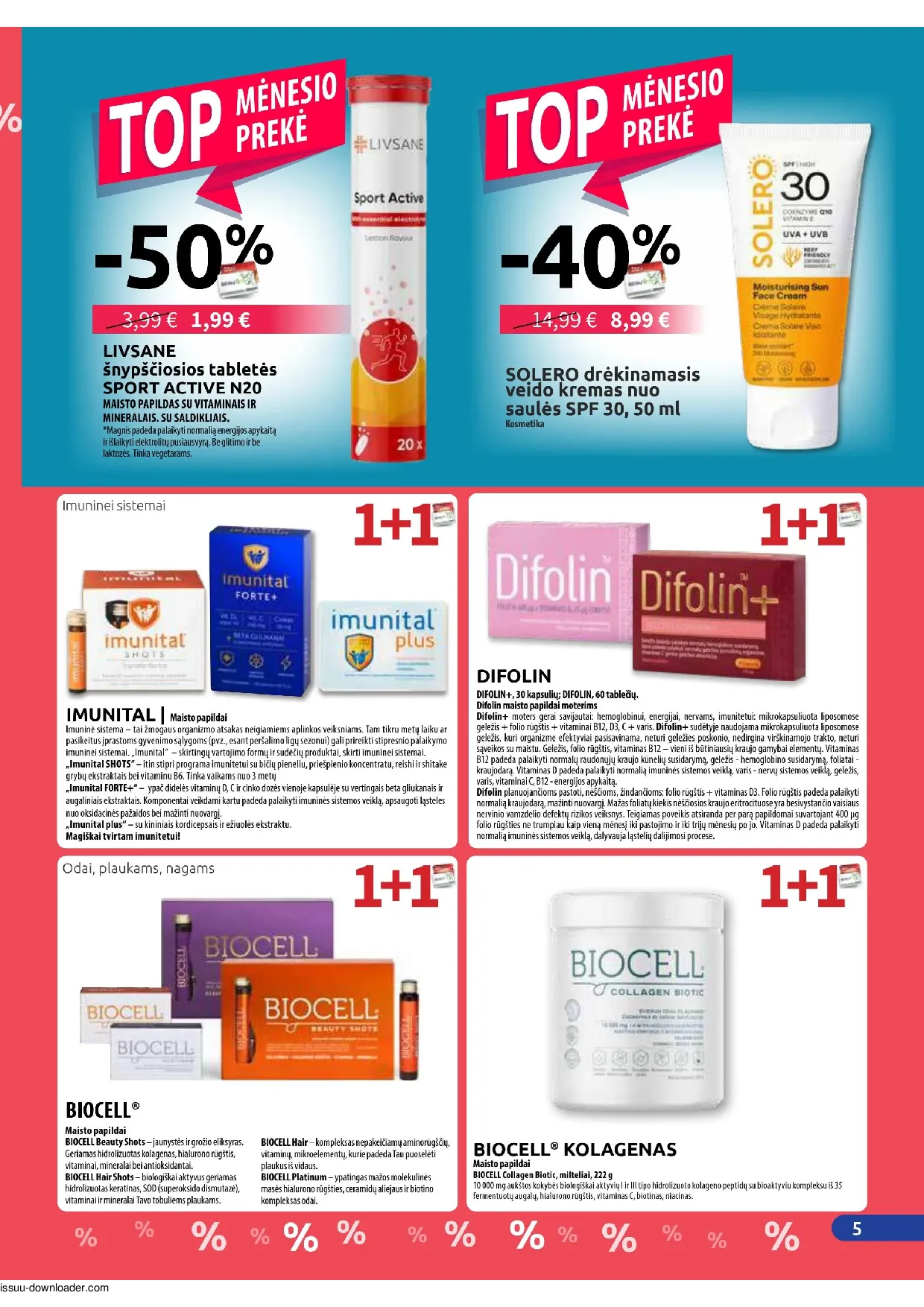Benu leidinys – 5 psl.