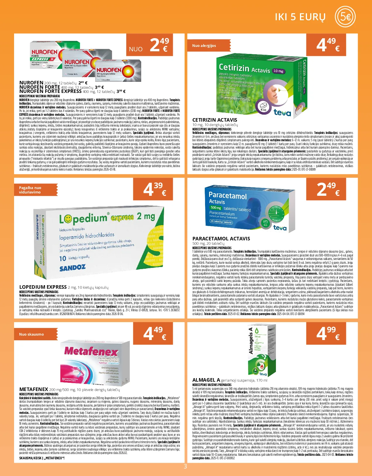 Norfa vaistinės leidinys – 3 psl.