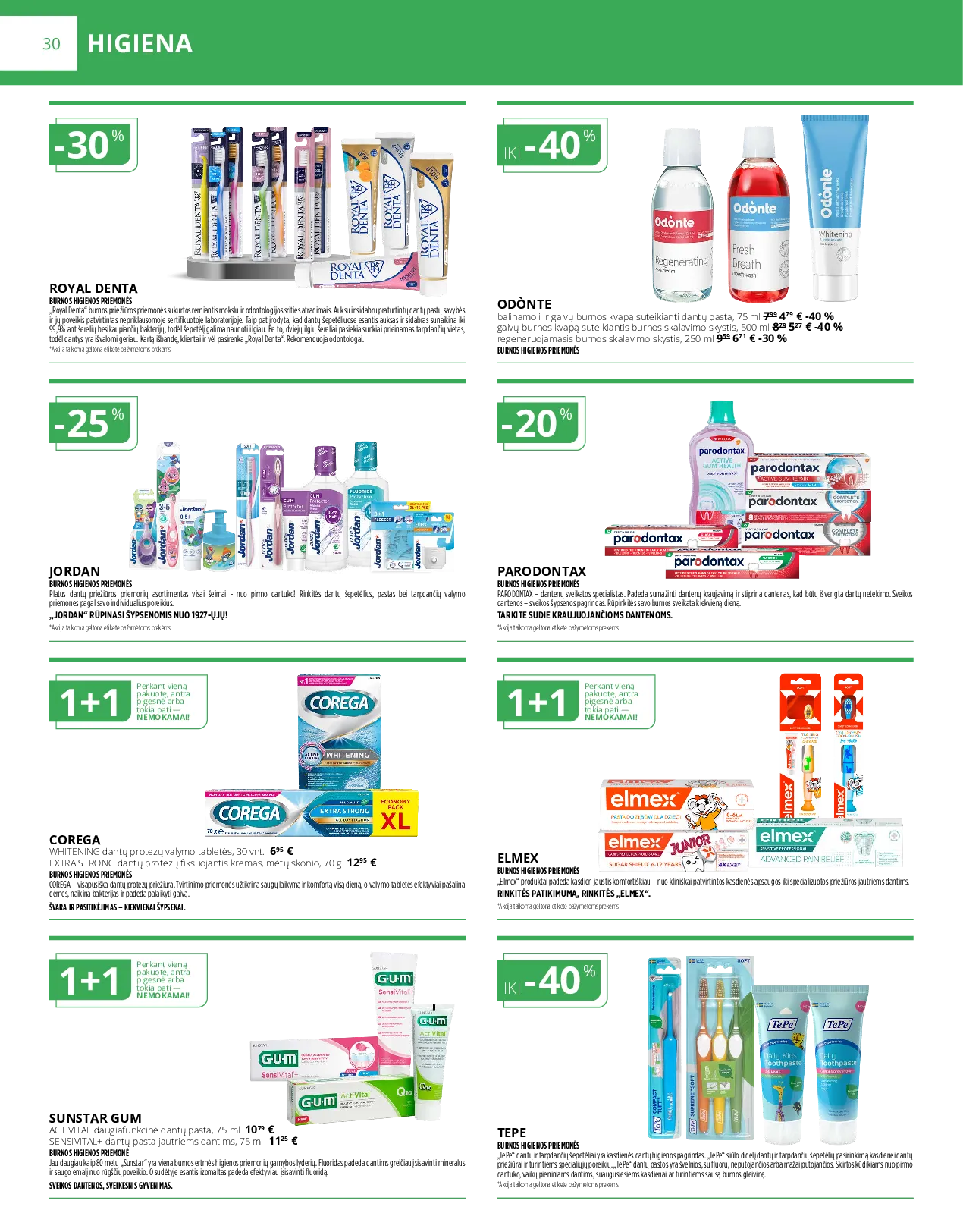 Norfa vaistinės leidinys – 30 psl.