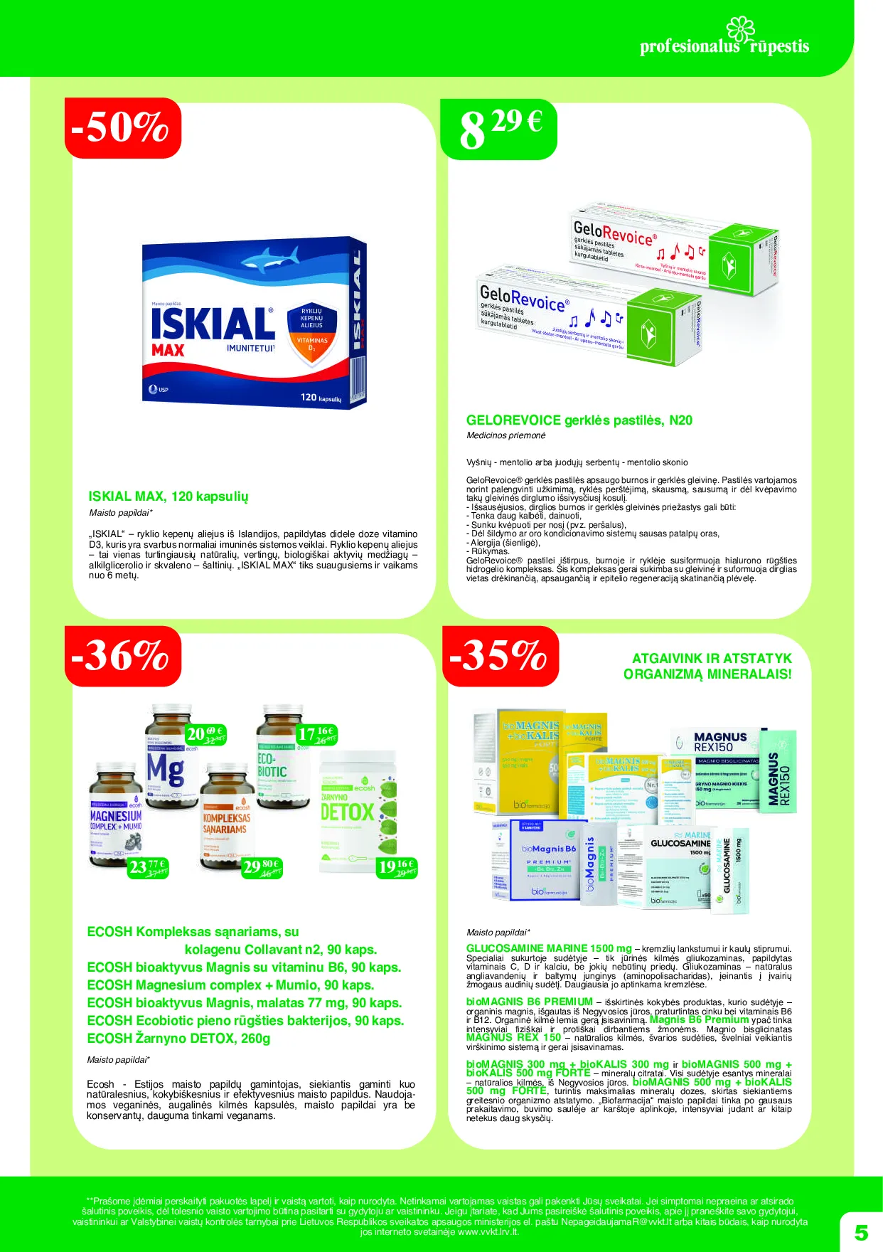 Ramunėlės vaistinės leidinys – 5 psl.