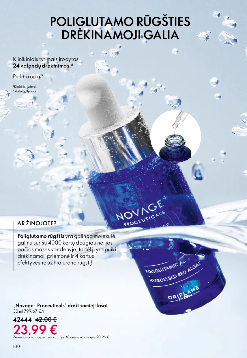 Oriflame katalogas – 100 psl.