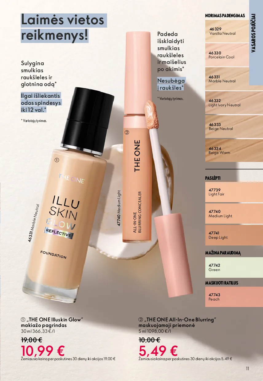 Oriflame katalogas – 11 psl.