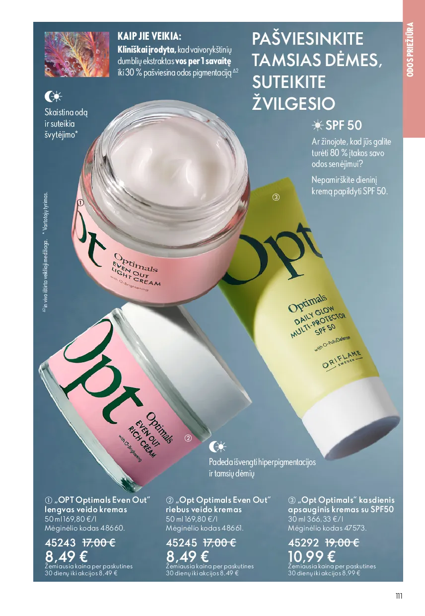 Oriflame katalogas – 111 psl.