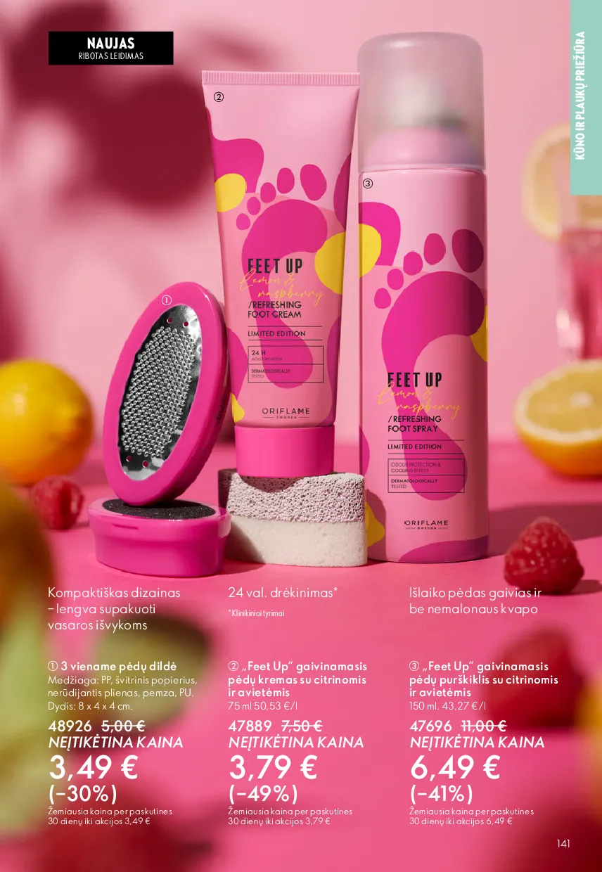 Oriflame katalogas – 141 psl.