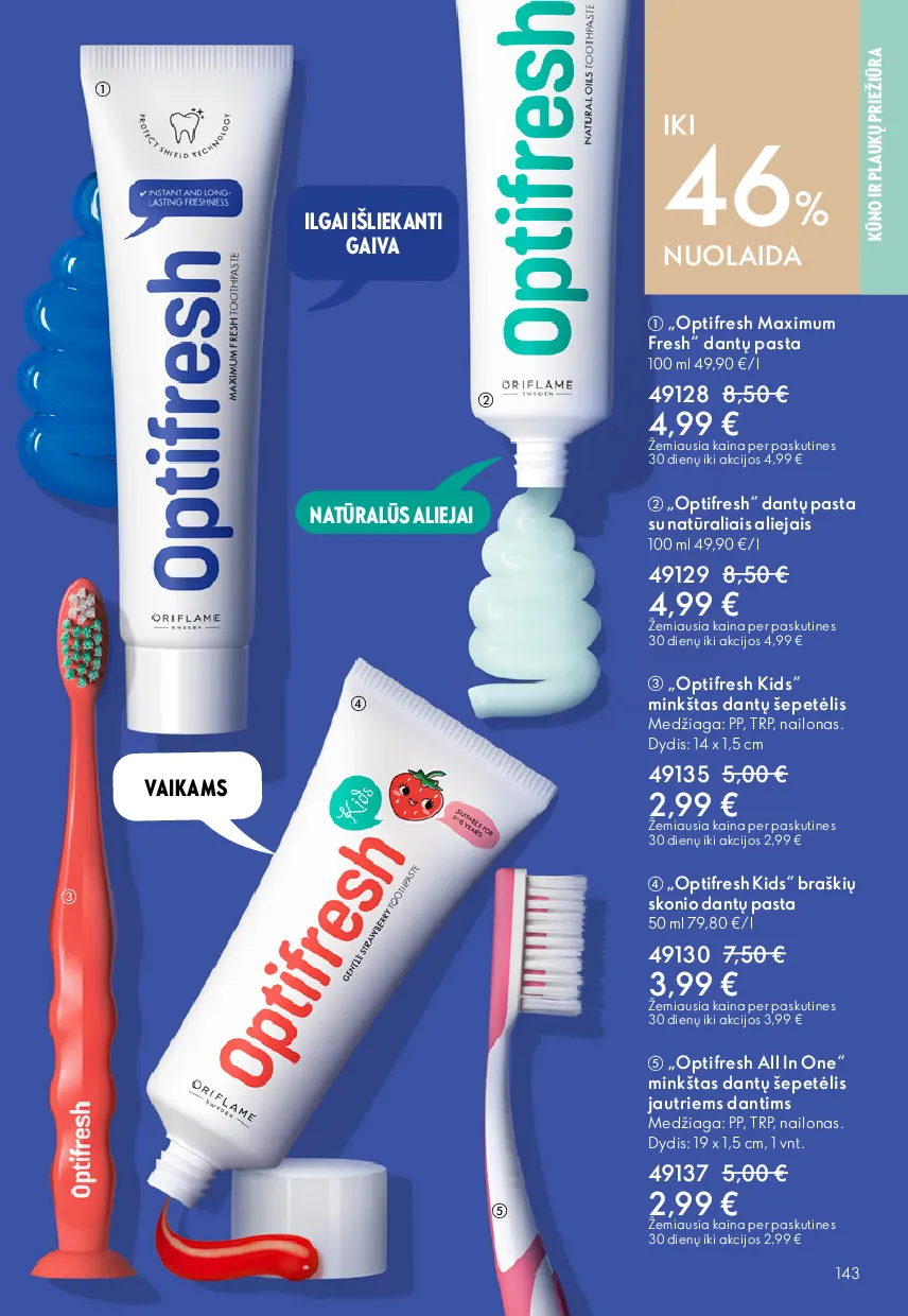 Oriflame katalogas – 143 psl.