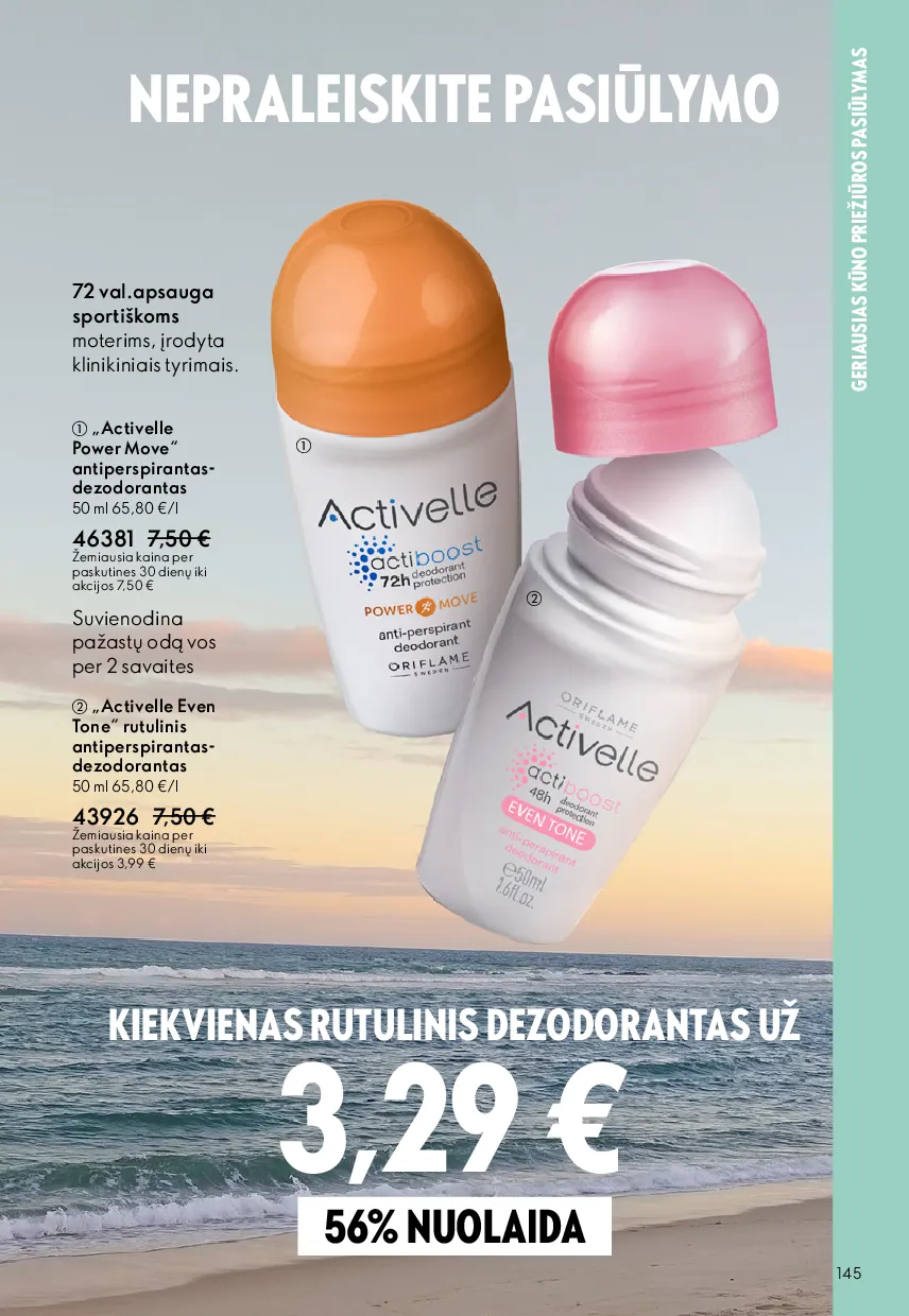 Oriflame katalogas – 145 psl.