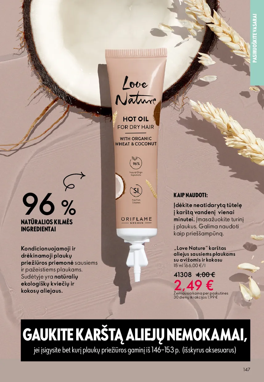 Oriflame katalogas – 147 psl.