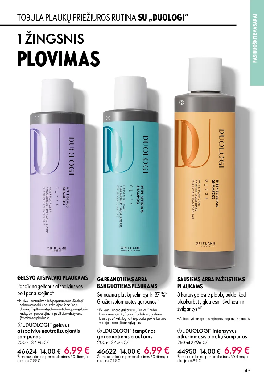 Oriflame katalogas – 149 psl.