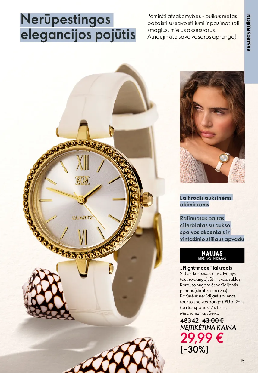 Oriflame katalogas – 15 psl.